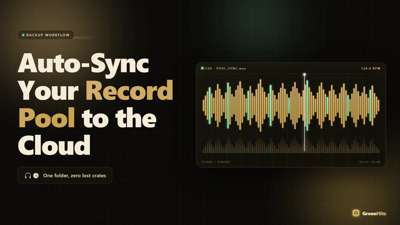 How to Sync Your Record Pool Downloads to a Cloud Backup Automatically