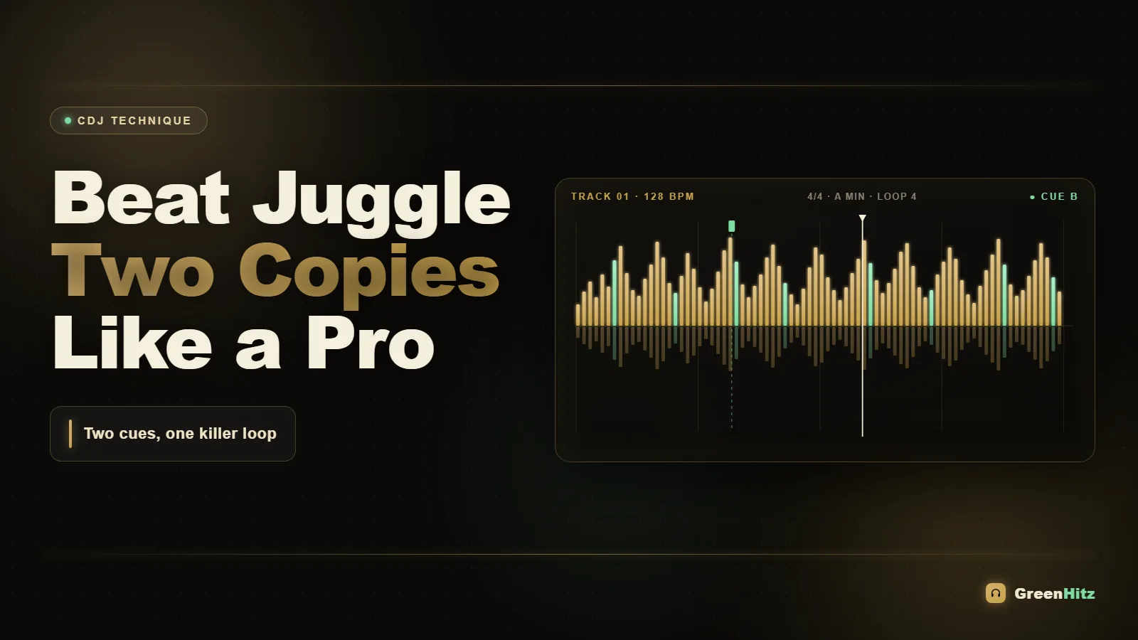 How to Beat Juggle Two Copies of the Same Track on CDJs