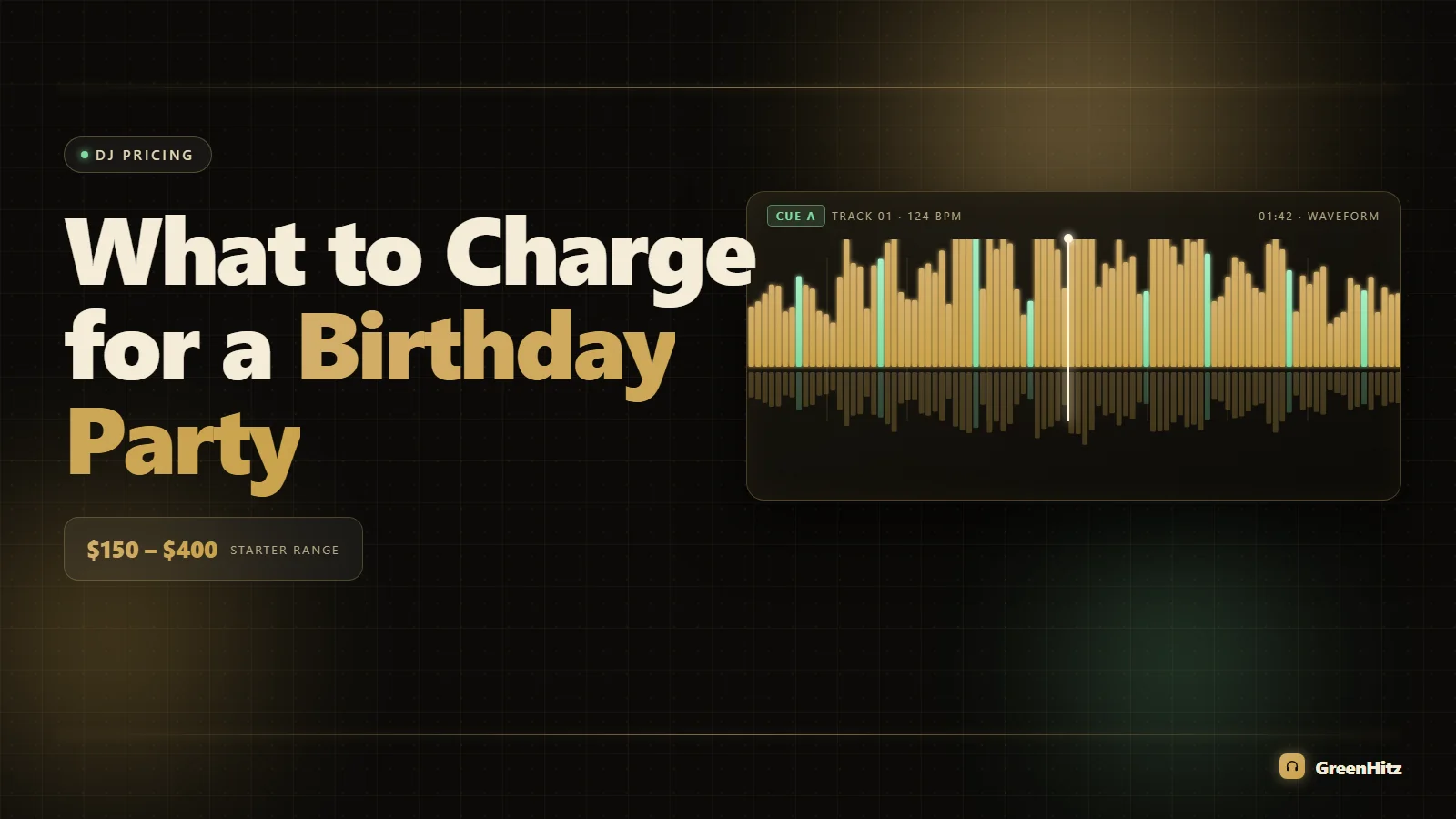 How Much Should a Beginner DJ Charge for a Birthday Party