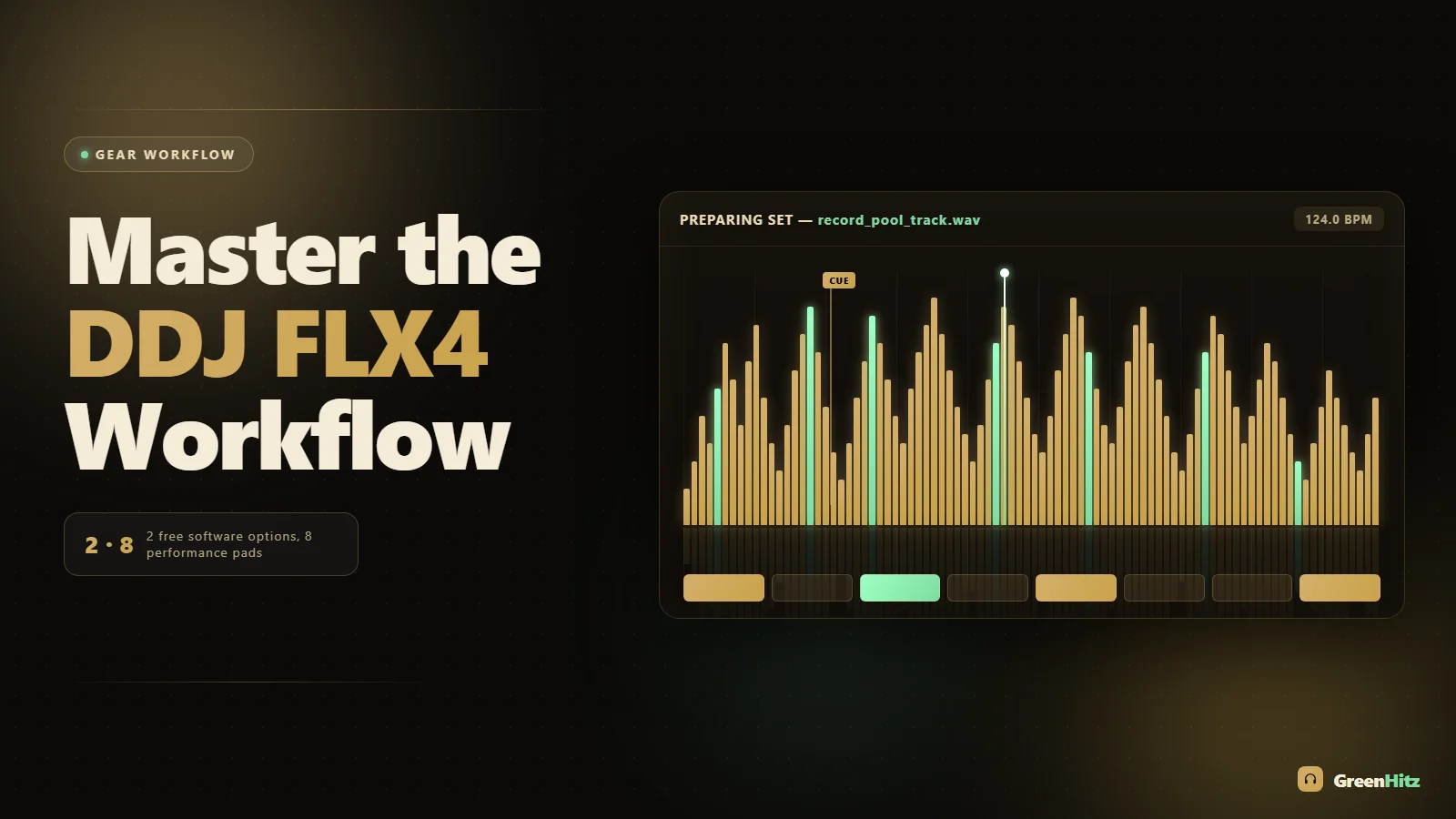 How to Use a DDJ FLX4 to Prepare and Play Record Pool Tracks
