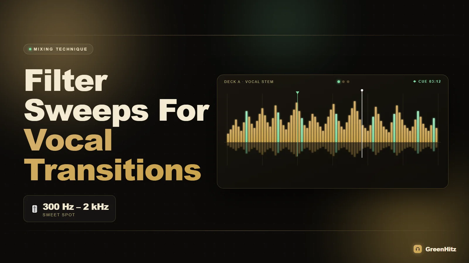 How to Use Filter Sweeps for Smooth Transitions Between Vocal Tracks