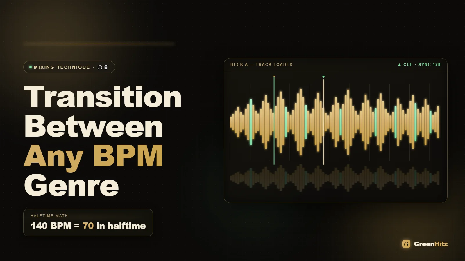How to Transition Between Different BPM Genres Without Killing the Floor