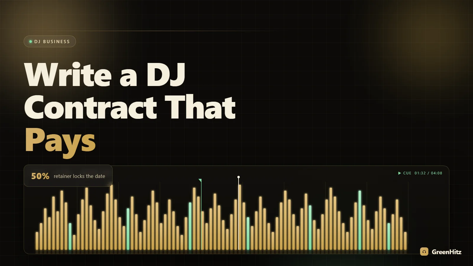 How to Write a DJ Contract and Deposit Policy for Private Bookings