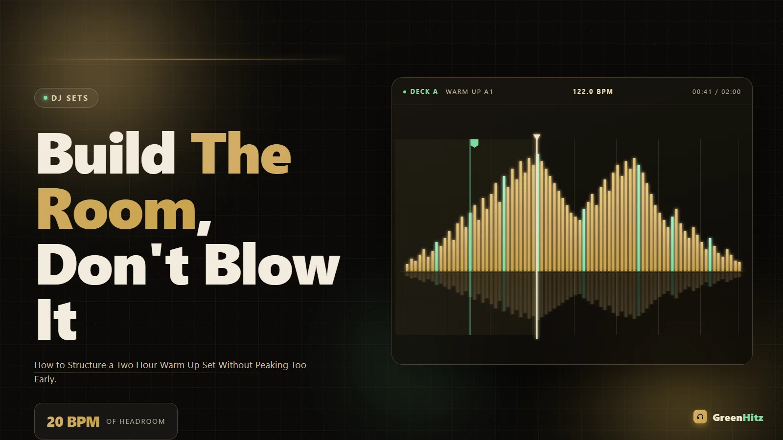 How to Structure a Two Hour Warm Up Set Without Peaking Too Early