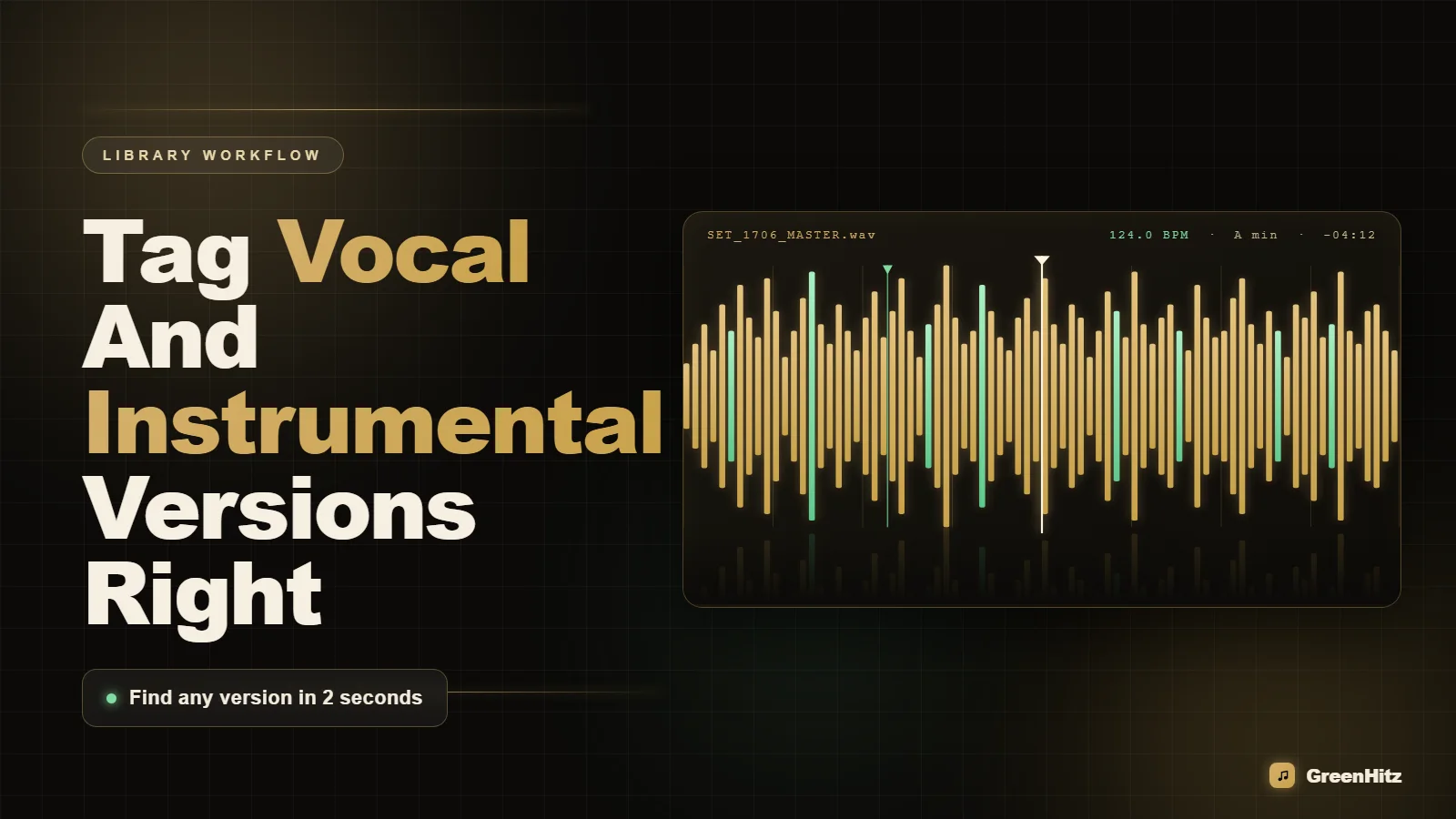 How to Tag Vocal and Instrumental DJ Tracks in Your Record Pool